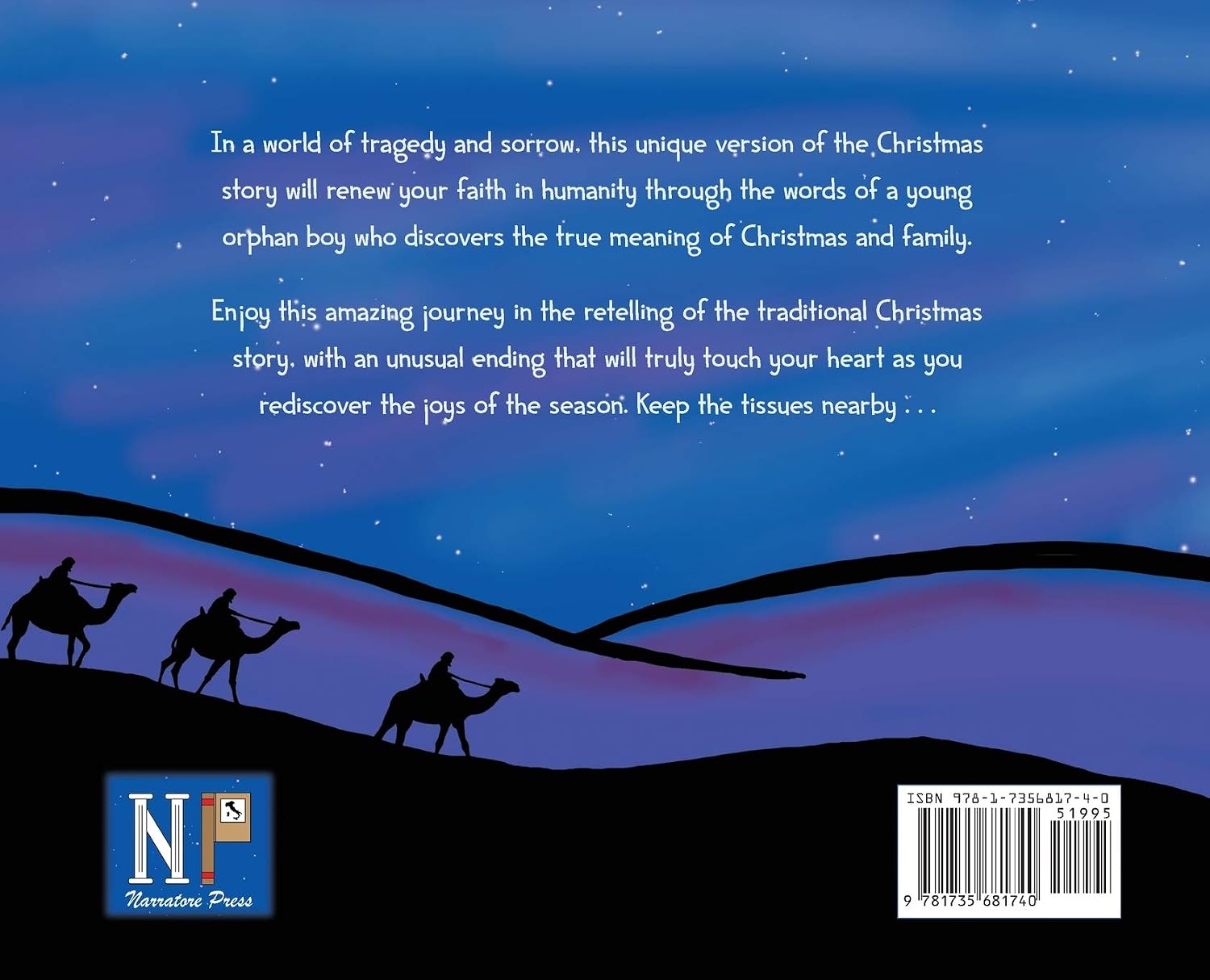 Back cover of Two Babies in a Manger